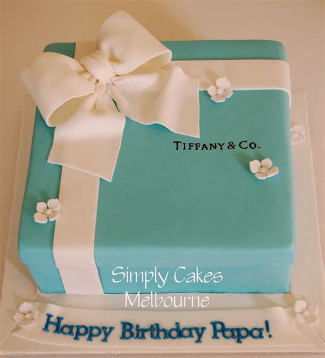 Simply Cakes Melbourne Tiffany Box Birthday Cake