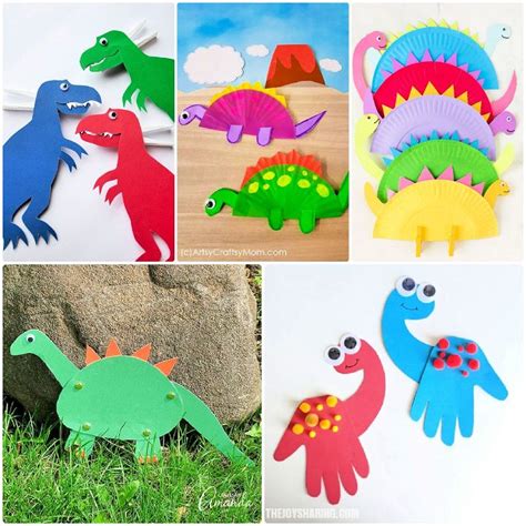 30 Easy Dinosaur Crafts and Activities For Kids - Craftulate