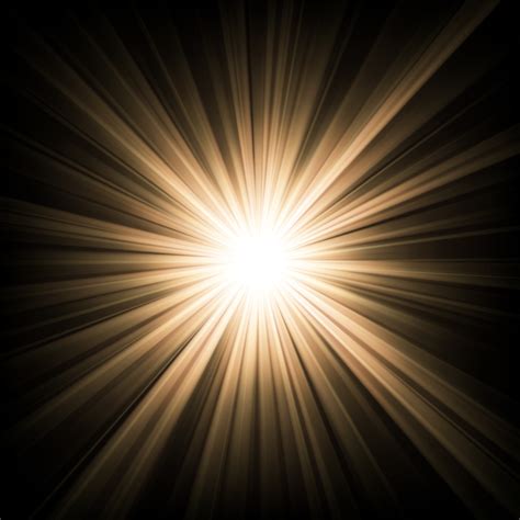 Light Shining From Darkness Vector Illustration 24722747 Vector Art At