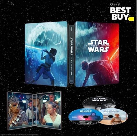 FULL ARTWORK REVEAL - Star Wars: The Rise of Skywalker [SteelBook][Dig ...