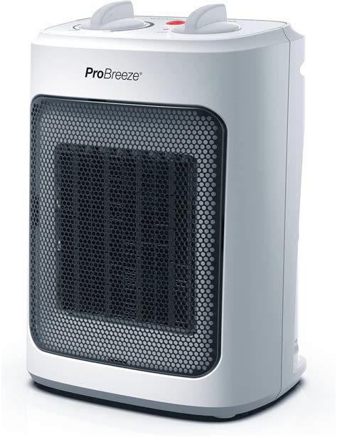 Pro Breeze Mini Termoventilatore In Ceramica W Impostazioni Di