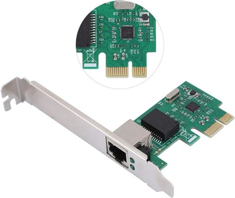 Scheda Di Rete LAN Per Realtek RTL8111E Adattatore PCI Express X1 X4