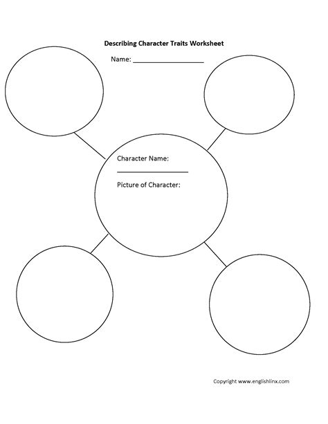 Reading Worksheets | Character Traits Worksheets