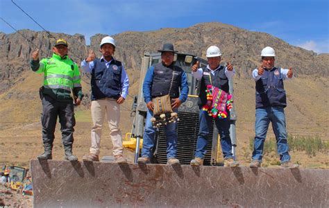 Moquegua GORE y Municipalidad de Chojata Inician construcción de