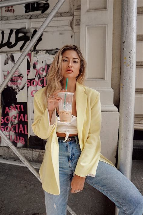 Pastel Yellow Blazer — Gergana Ivanova