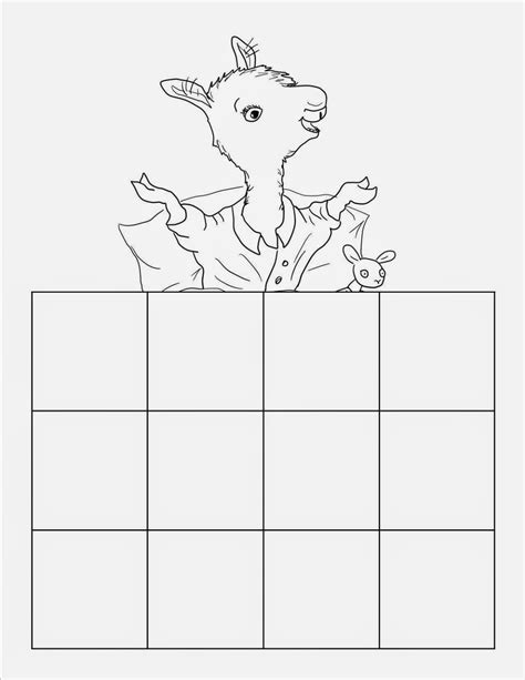 Llama Llama Activity Sheets