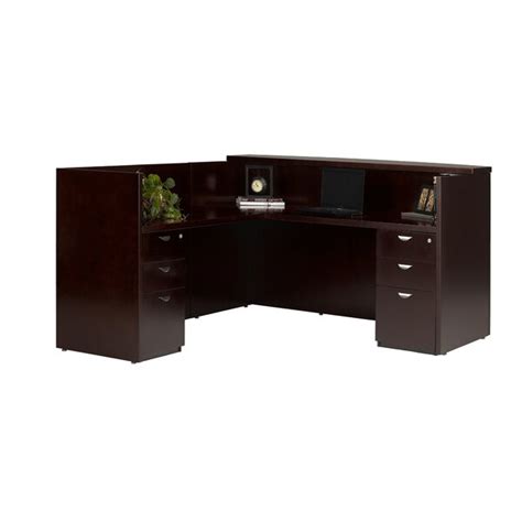 Safco Products Mira Series L Shape Reception Desk Wayfair