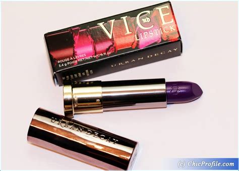 Urban Decay Pandemonium Vice Lipstick Review Beauty Trends And Latest