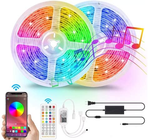 Barras De Luz Led Rgb Audioritmicas Con Control Remoto Luegopago