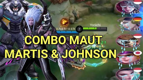 COMBO MARTIS JOHNSON BIKIN LAWAN PASRAH YouTube