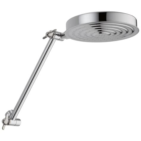 Delta 52687 Pk Adjustable Arm Raincan Shower Head Chrome