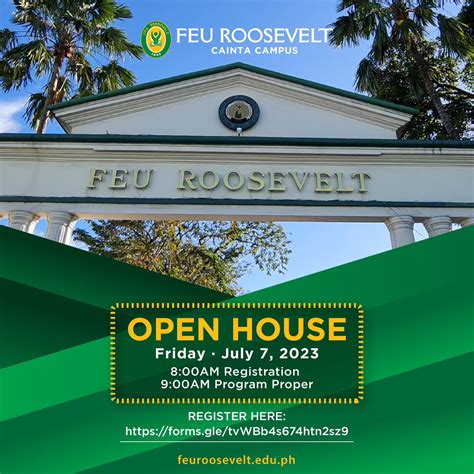 🔰 Calling Future FEU Roosevelt Tamaraws! College Department in Cainta