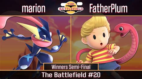 Tbf Marion Greninja Vs Fatherplum Lucas Winners Semis