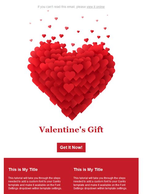 18 13 Free Valentines Day Email Templates