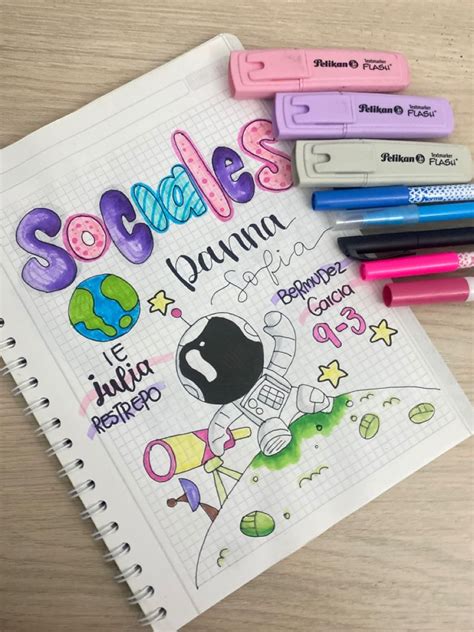 Portada Cuaderno Sociales Artofit