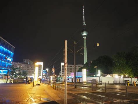 Berlin at night panorama Stock Photos, Royalty Free Berlin at night panorama Images | Depositphotos