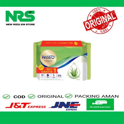 Jual Paseo Tissue Basah Anti Bacterial 25sheet Buy 1 Get 1 Shopee