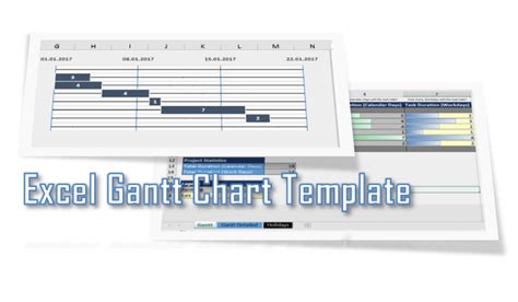 Excel Gantt Chart Template - Analyst Cave