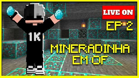 Mineradinha Em Off Minecraft Survival Ao Vivo Utopia Mcpe Live Ep