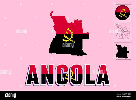 Bandera Angola Mapa Fotografías E Imágenes De Alta Resolución Alamy