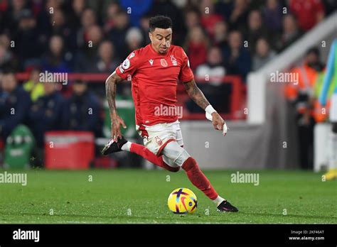 Jesse Lingard Of Nottingham Forest In Action During The Premier League