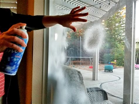 Window Snowflakes are So Easy using Window Snow Spray! - Leap of Faith ...