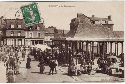 Bernay 27 Bernay La Poissonnerie TBE Carte Postale Ancienne Et Vue