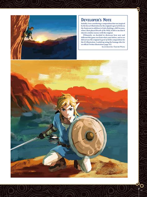 The Legend Of Zelda Breath Of The Wildcreating A Champion Tpb Part 1 Read All Comics Online