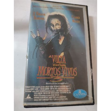 Vhs A Volta Dos Mortos Vivos Original Shopee Brasil