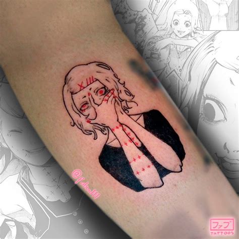 Aggregate More Than 54 Tokyo Ghoul Tattoo Stitches Best In Cdgdbentre