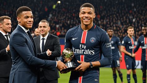 Kylian Mbappé prodige du PSG sacré meilleur joueur de la Ligue 1