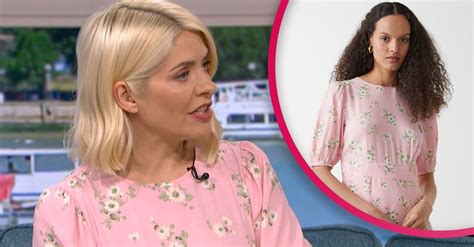 Holly Willoughby Dazzles In Pink Floral Minidress On This Morning