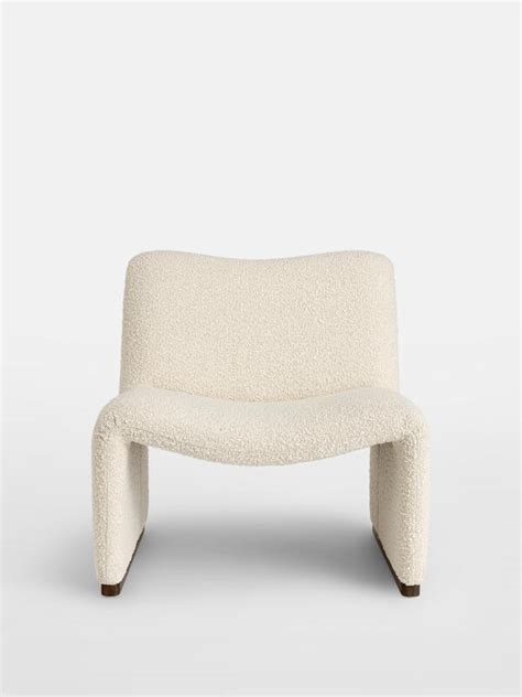 Lovett Armchair Boucle Natural Soho Home