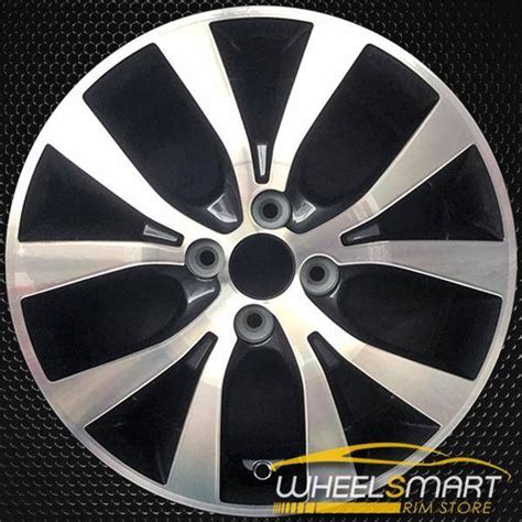 16 Hyundai Accent Oem Wheels Machined Alloy Rims 70867