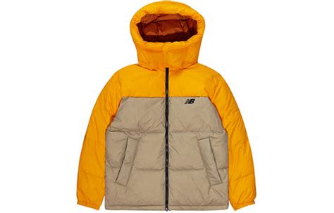 New Balance Classic Trend Two Sides Puffer Jacket 'Orange Brown' NP943 ...