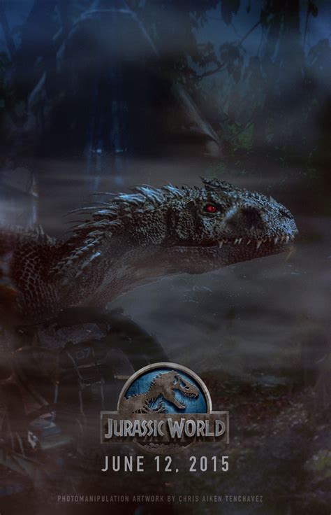 Jurassic World Poster Compositing By Islandcity On Deviantart