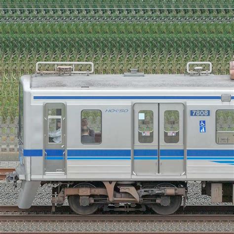 北総鉄道7800形7808の側面写真｜railfilejp｜鉄道車両サイドビューの図鑑