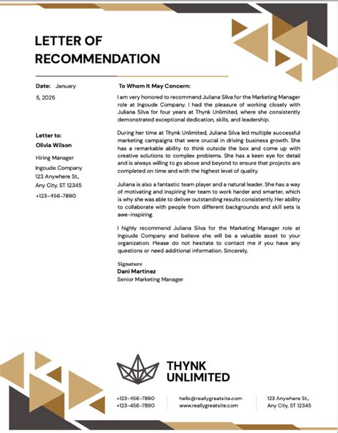 7 Letter Of Recommendation Templates For Doctoral Program