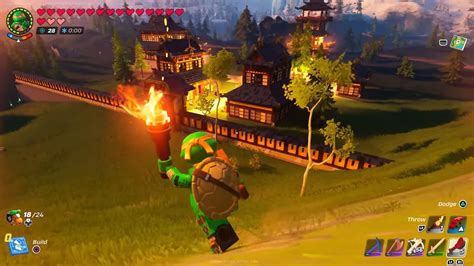 How to get Japanese Buildings in LEGO Fortnite