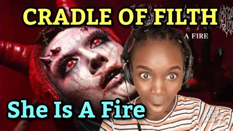 African Girl First Time Hearing Cradle Of Filth She Is A Fire