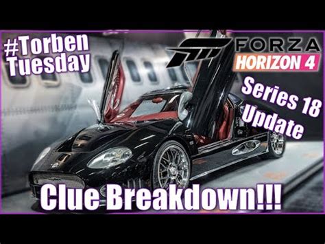 Forza Horizon 4 Series 18 Clue Breakdown TorbenTuesday YouTube