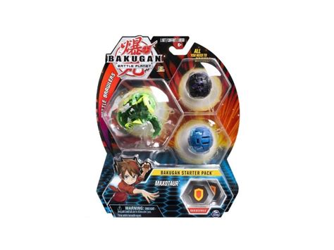 Toys Bakugan Battle Planet Battle Brawlers Bakugan Starter Pack Maxotaur Nové Prokonzole Cz