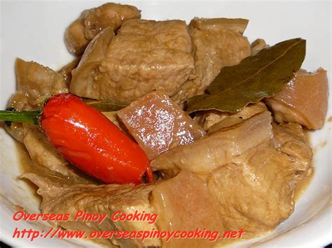 Adobong Baboy Sa Gata Pork Adobo In Coconut Milk Lutong Pinoy