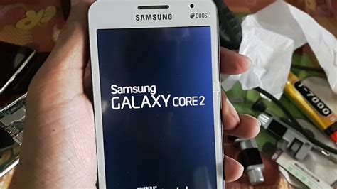 Cara Ganti Lcd Samsung Galaxy Core 2 Sm G355h Youtube