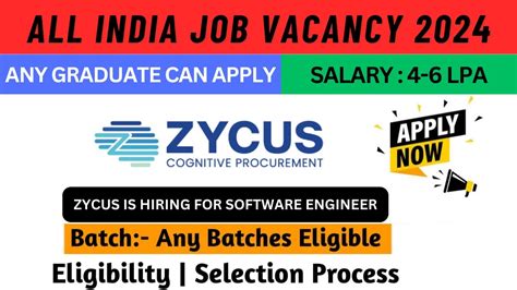 Zycus Is Hiring For Software Engineer Angular Batch 2024 Apply