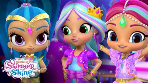 Shimmer And Shine Get New Magical Hair And Find A Rainbow Garden Full Episodes Shimmer And Shine