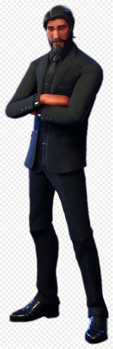 John Wick Fortnite, Suit, Overcoat, Coat HD PNG Download - FlyClipart