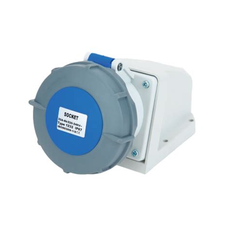 Розетка 1232 стаціонарна 2Р+PЕ 32А 220В IP67 TNSy купити на ZYABKIN™