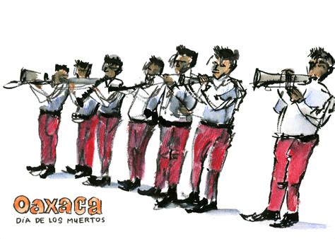 Oaxaca Band Shari Blaukopf S Sketchbook