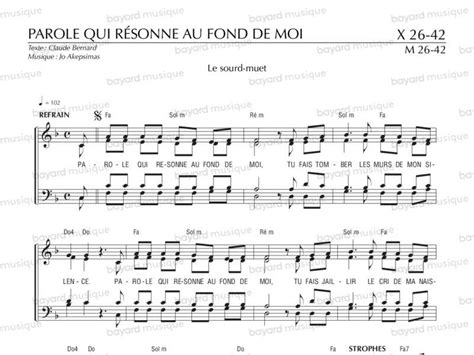 Bayard Musique Chantons En Glise Chants Pour C L Brer La Parole De